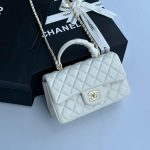 tas Chanel Mini Top Handle Flap Bag